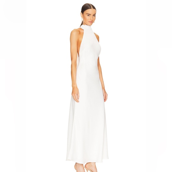 X REVOLVE Evianna Satin Gown - Picture 2 of 6